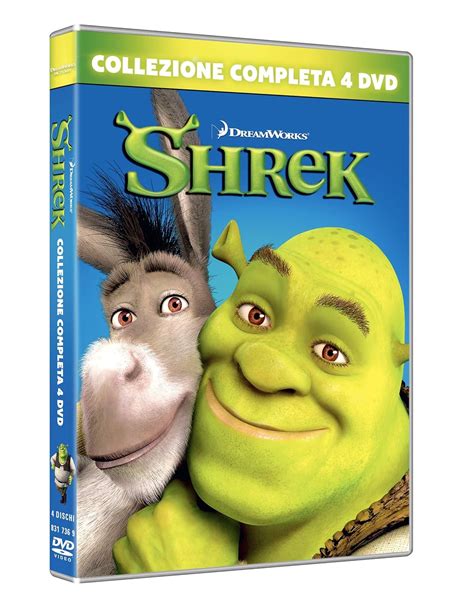 Amazon.com: shrek 1-4 collection (4 dvd) box set DVD Italian Import ...