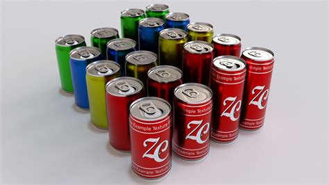 Soda Cans 3d Model Cgtrader