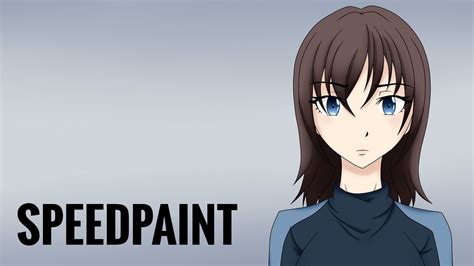 Speedpaint Personaje Anime Vii Youtube