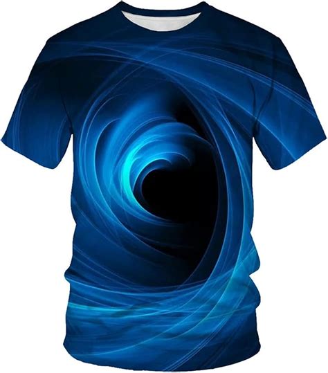 Camiseta Gráfico Impresión 3D Camiseta 3Dt De Verano para Hombre