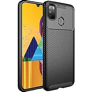 Thegiftkart Rugged Carbon Fibre Tpu Armor Back Cover Case For Samsung