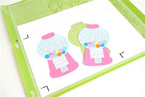 DIY Gumball Machine Valentines With Cricut Project Nursery