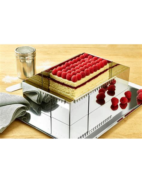 Cadre P Tisserie De Buyer Rectangulaire En Acier Inox