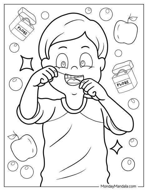 20 Dentist Coloring Pages Free PDF Printables