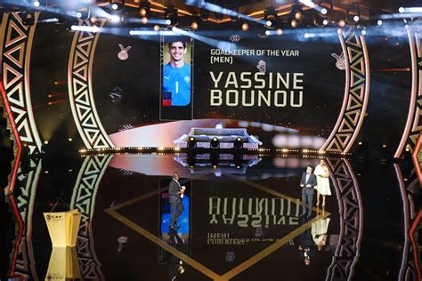 CAF Awards 2023 Yassine Bounou élu meilleur gardien de but africain de