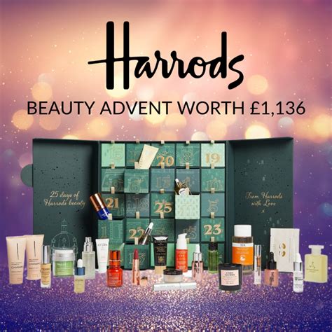 Harrods Beauty Advent Worth £1136 Clubhouse Competitions