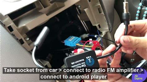 Install Car Radio Fm Amplifier Antenna Booster Youtube