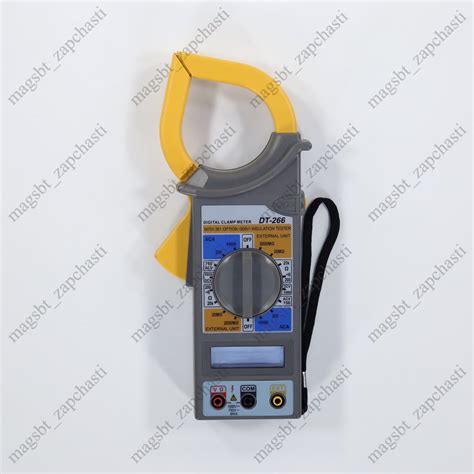 Digital Clamp Multimeter DT 266 Buy DT 266 At Wholesale Price EN