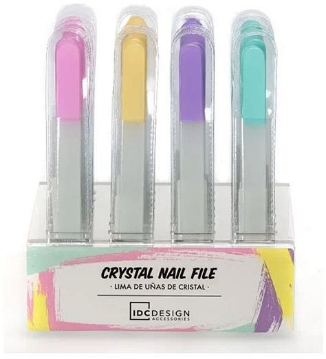 IDC Institute Precision Crystal Nail File Lime à ongles en verre