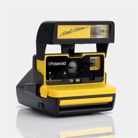 Polaroid 600 Cool Cam 90s Yellow Instant Film Camera