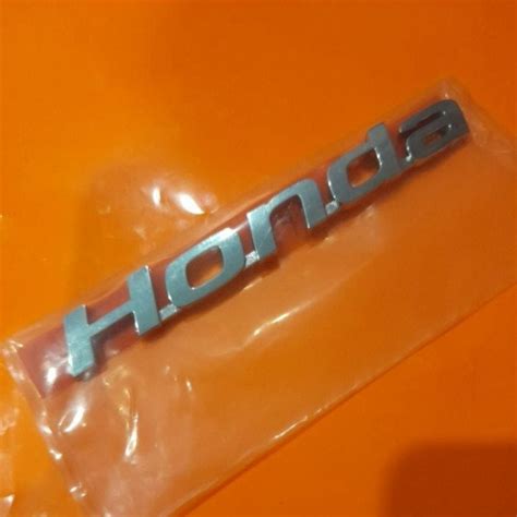 Jual Emblem Logo Tulisan HONDA Original Shopee Indonesia