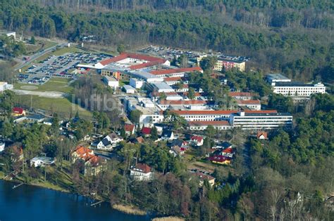 Bad Saarow Aus Der Vogelperspektive Klinikgel Nde Des Krankenhauses