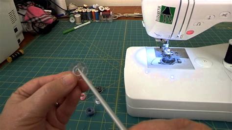 How To Wind A Bobbin On A Baby Lock Machine Youtube