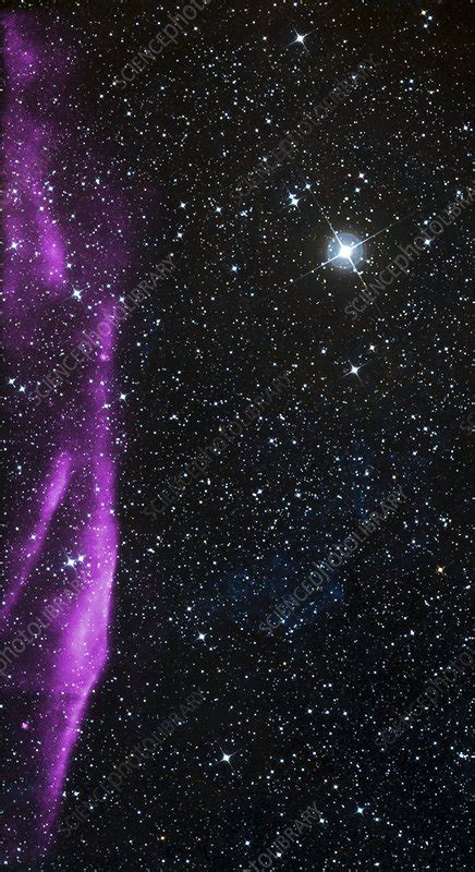 Supernova remnant, composite image - Stock Image - C022/5281 - Science Photo Library