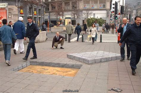 Amazing 3d Sidewalk Art Photos