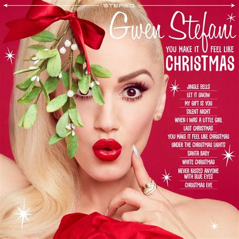 Gwen Stefani You Make It Feel Like Christmas Photoshoot CelebMafia