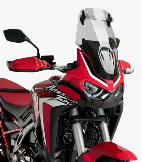 Honda CRF1100L Africa Twin Puig Touring With Visor Smoked Windshield 3819H