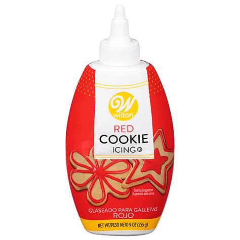 Wilton Cookie Icing Red 9 Oz Buehlers