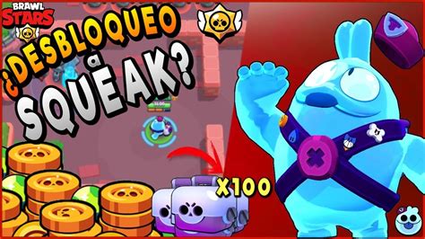 Mega Apertura De Cajas Desbloqueo A Squeak Brawlstars Youtube