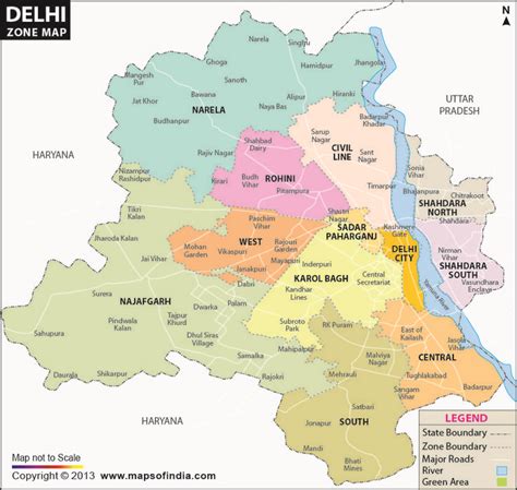 Pin By Custom Maps On Administrative Boundary Maps Map Delhi Map