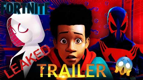 Fortnite Miles Morales Official Trailer Leak 😲 Youtube