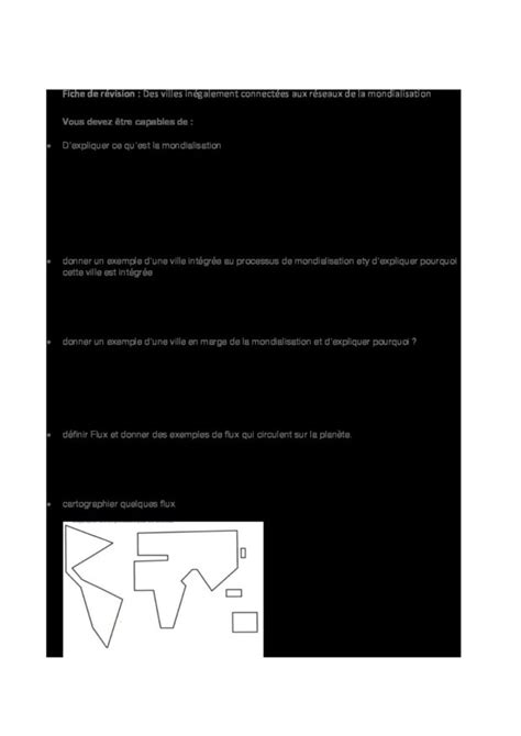 Fiche De R Vision Edumooc Histoire G Ographie S Ances De Cours