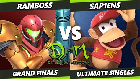 DAT MM 309 GRAND FINALS RAMBOSS Samus Vs Sap1ens Diddy Kong