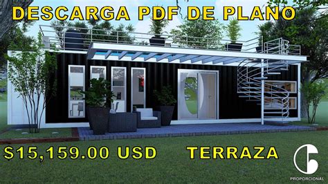 PLANO DE CASA CONTENEDOR Container House YouTube