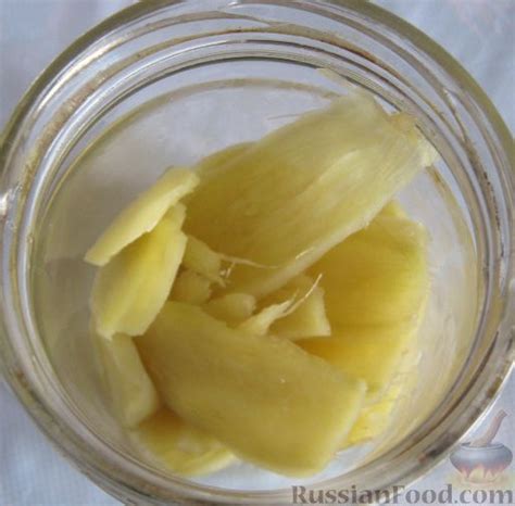 Рецепт: Маринованный имбирь на RussianFood.com