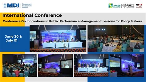 Mdi Gurgaon Organises International Conference One Of The Top B