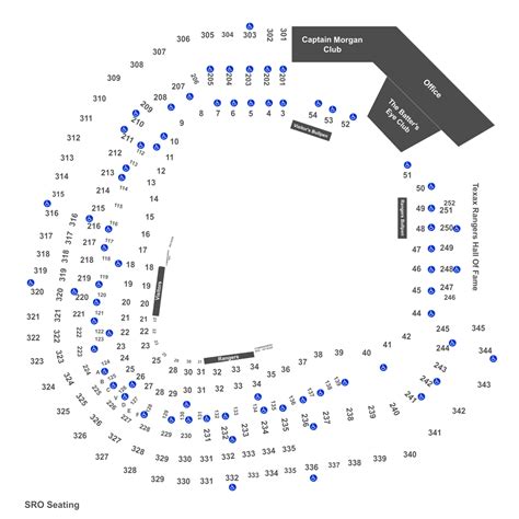 Globe Life Park Seating Chart Kidhisa