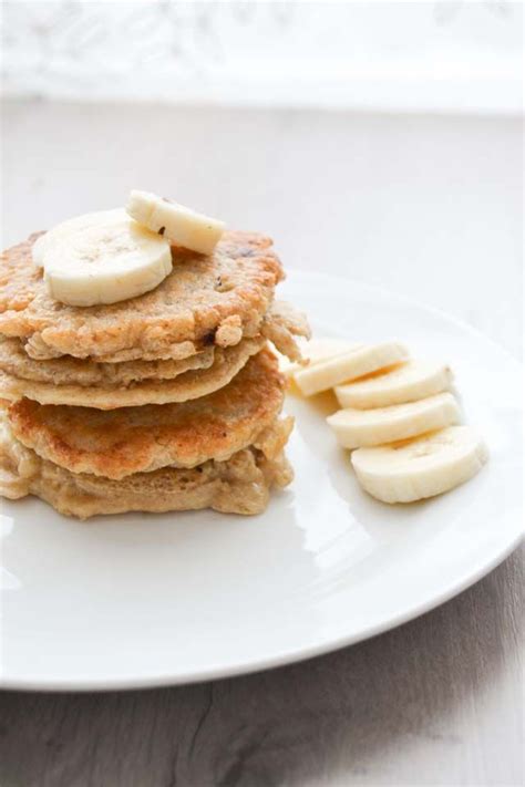 Havermout Pancakes Met Spelt En Banaan Blij Suikervrij Gezonde