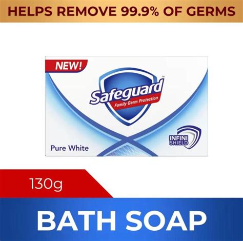 Safeguard Antibacterial Soap Bar Pure White 135g Lazada Ph