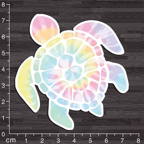 Sea Turtle Sticker Sea Life Stickers Waterproof Stickers Etsy