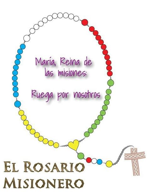 Pin De Maribel De Alvarez En Santo Rosario Rosario Misionero