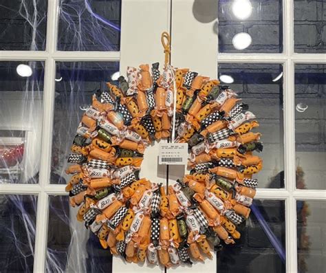 Halloween Candy Wreath | Jeannie Pence