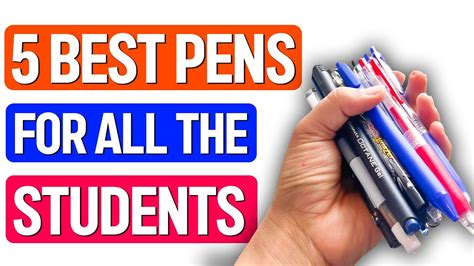 The Best Pen Choice For EXAMS Best Gel Pens Recommendation YouTube