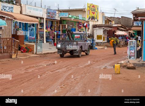 Village Life In Anyaa Accra Ghana Africa Stock Photo Alamy