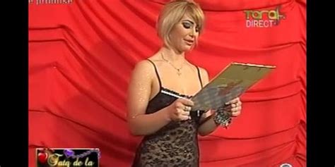 Romanian Anchor Show Her Boobs And Pussy On TV Tnaflix