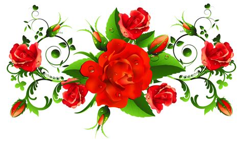 Red Roses Decor Png Picture Com Imagens Rosas Vermelhas Rosas