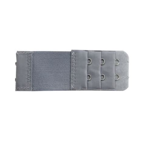 Accessoire Lingerie Rallonge Gris Soutien Gorge Extensible Crochets
