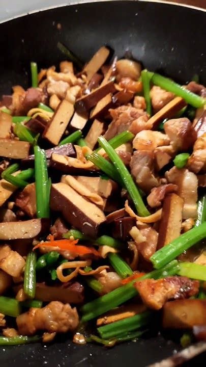 Hakka Style Stir Fried Pork With Bean Curd Onepotwonder Highprotein