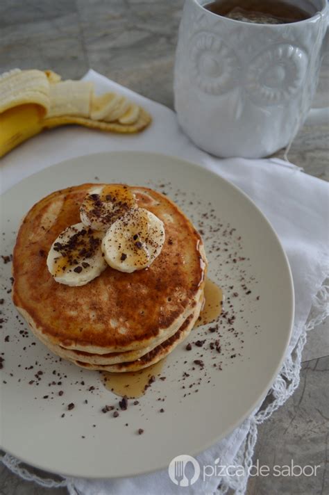 Hot Cakes De Avena Panquecas Pizca De Sabor