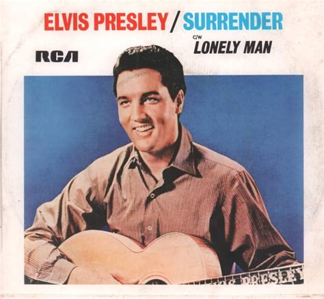 Elvis Presley Surrender Music Legend