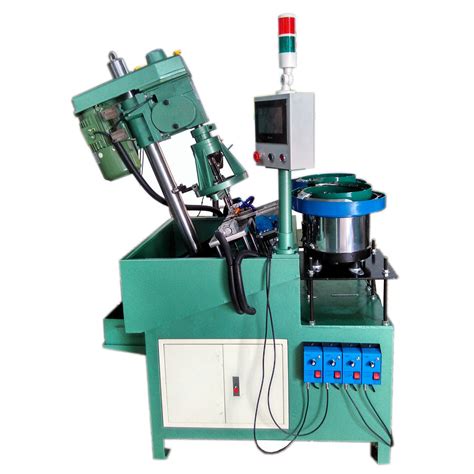 Slant Type Nuts Tapping Machine Fully Automatic China Nuts Tapping