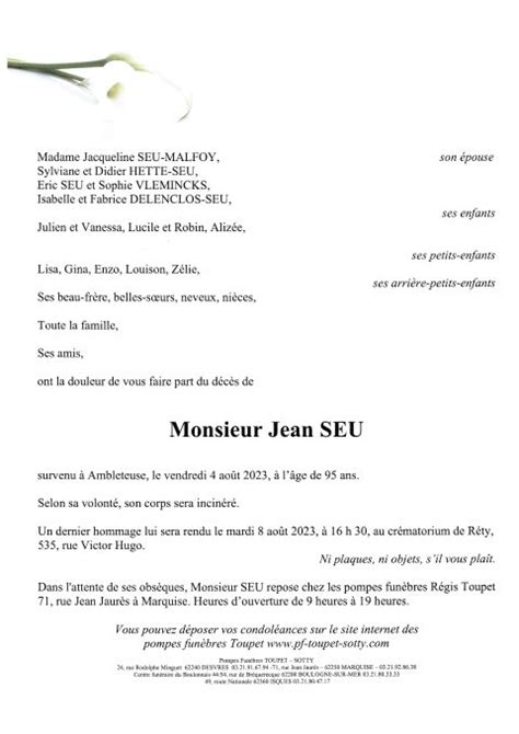 Monsieur Jean Seu Pompes Fun Bres Toupet Sotty