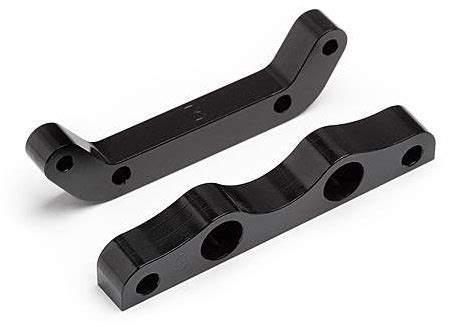 Запчасть Alum Suspension Holder 3 Deg 6061 Black Trophy HPI 101769