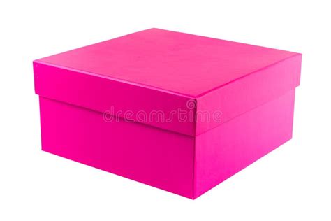 Caixa Cor De Rosa Foto De Stock Imagem De Caixa Ningu M