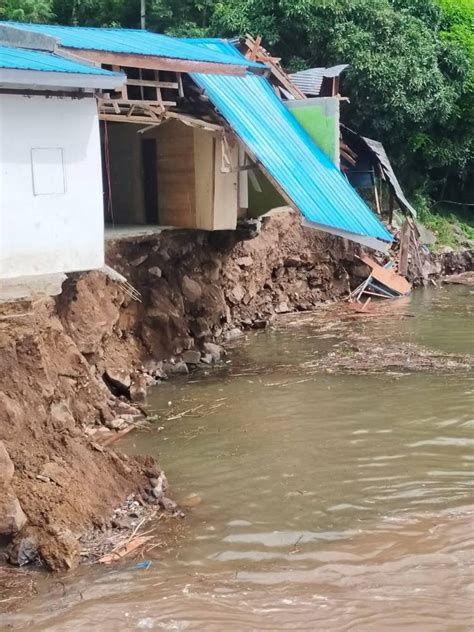 Banjir Bandang Di Samosir Hanyutkan Rumah Warga