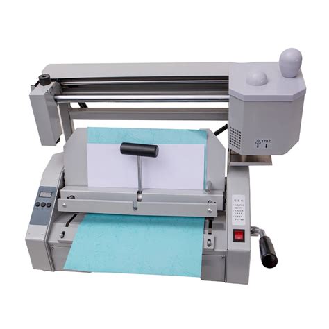 Factory Cg Desktop Automatic Hot Melt Glue Book Binder